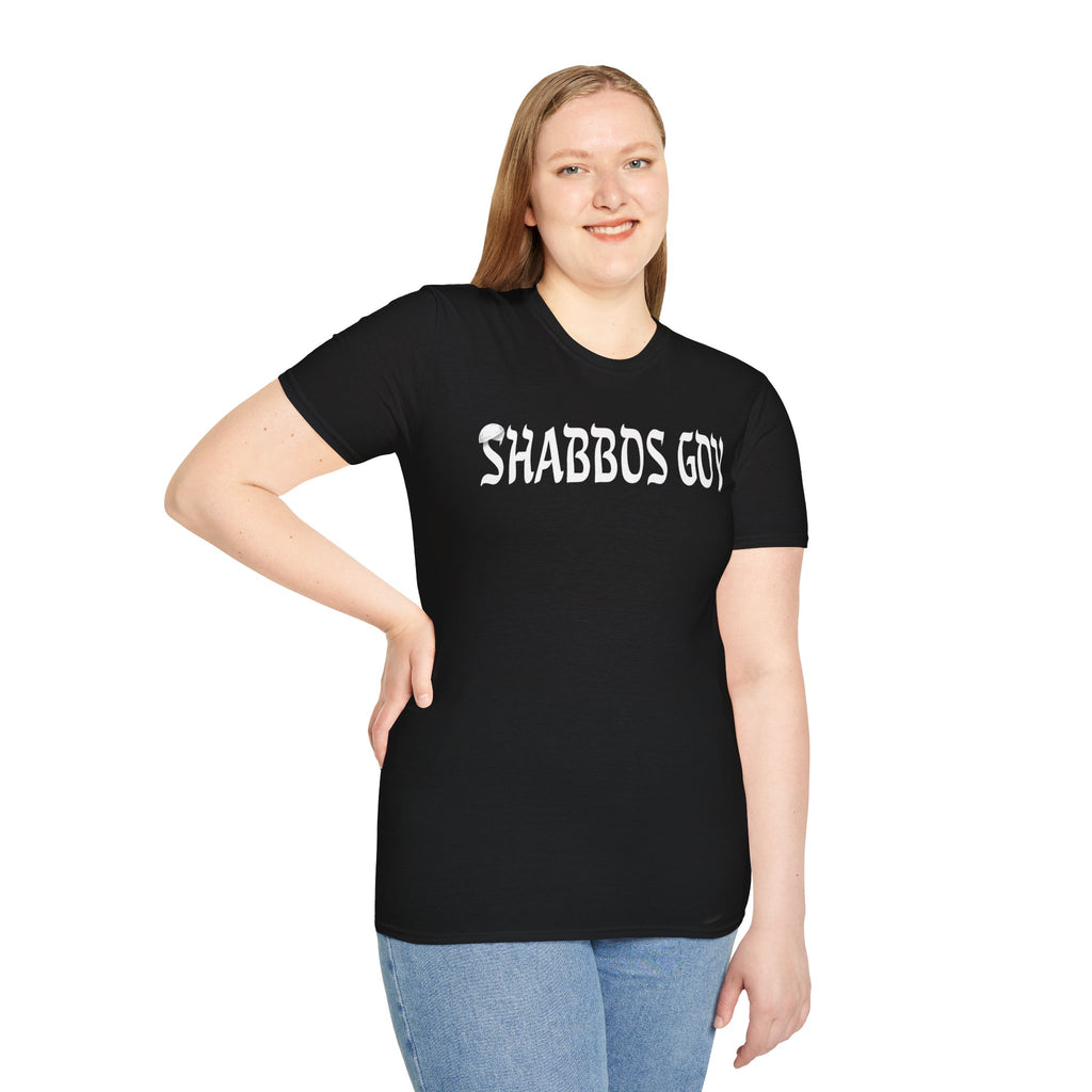 T-Shirt — "Shabbos Goy" Bold Graphic Tee