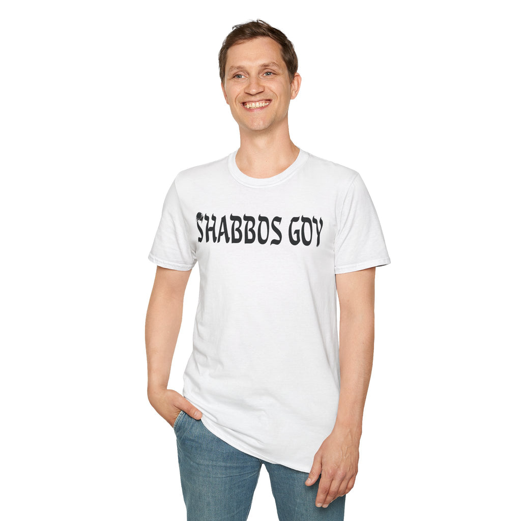 T-Shirt — "Shabbos Goy" Bold Graphic Tee