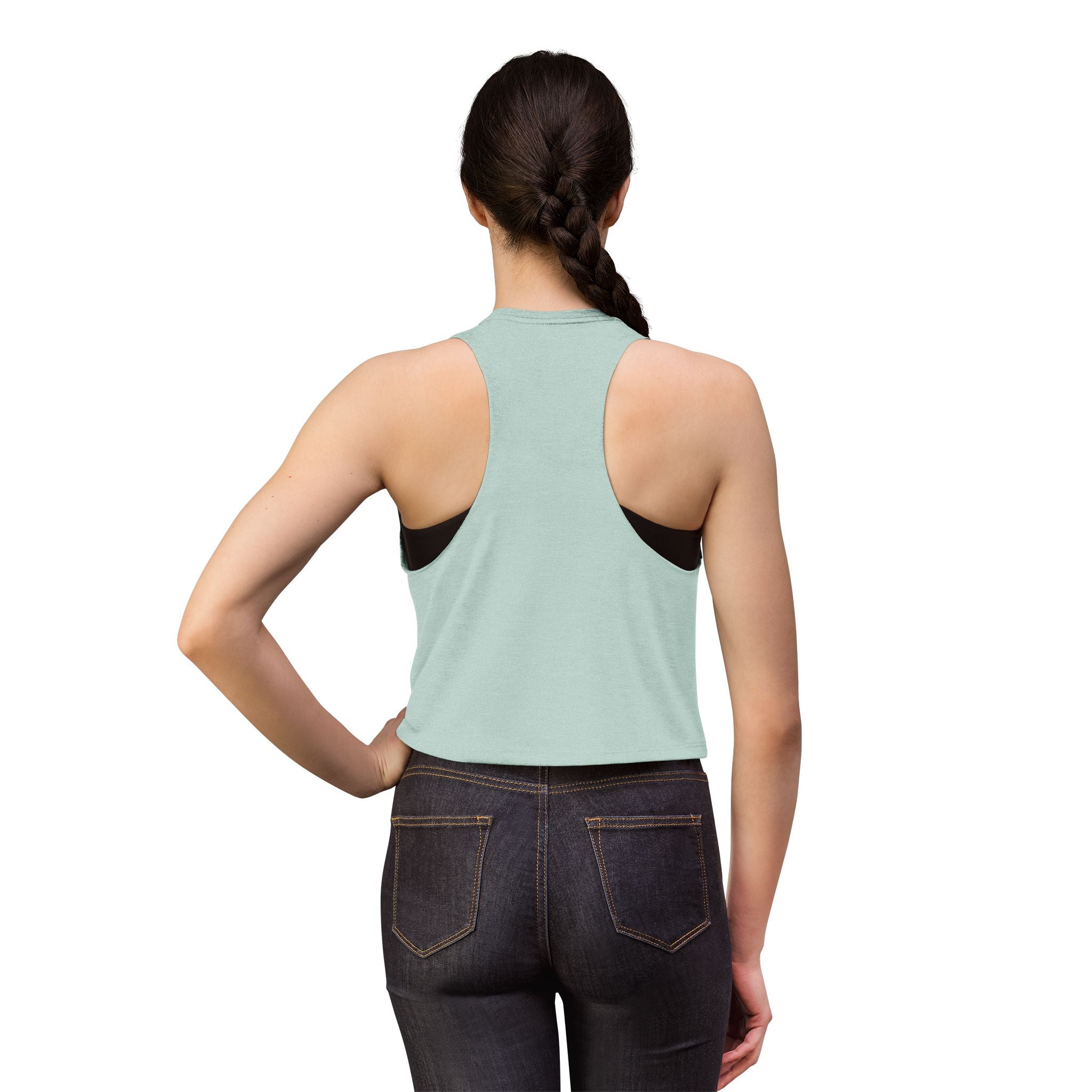 Shabbos Goy Crop Top — Jewish Sabbath Humor Tank