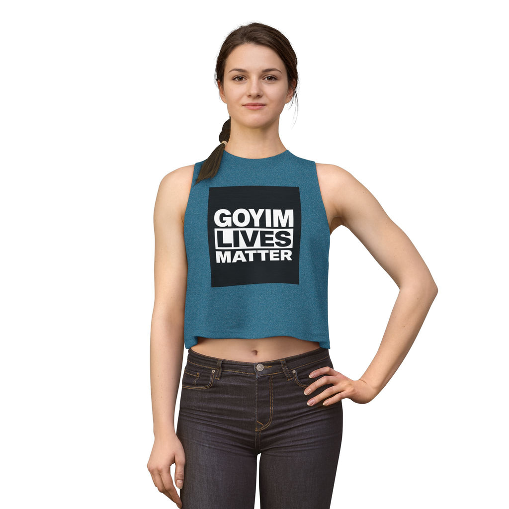 Crop Top — "GOYIM LIVES MATTER" Statement Tank