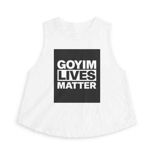 Crop Top — "GOYIM LIVES MATTER" Statement Tank