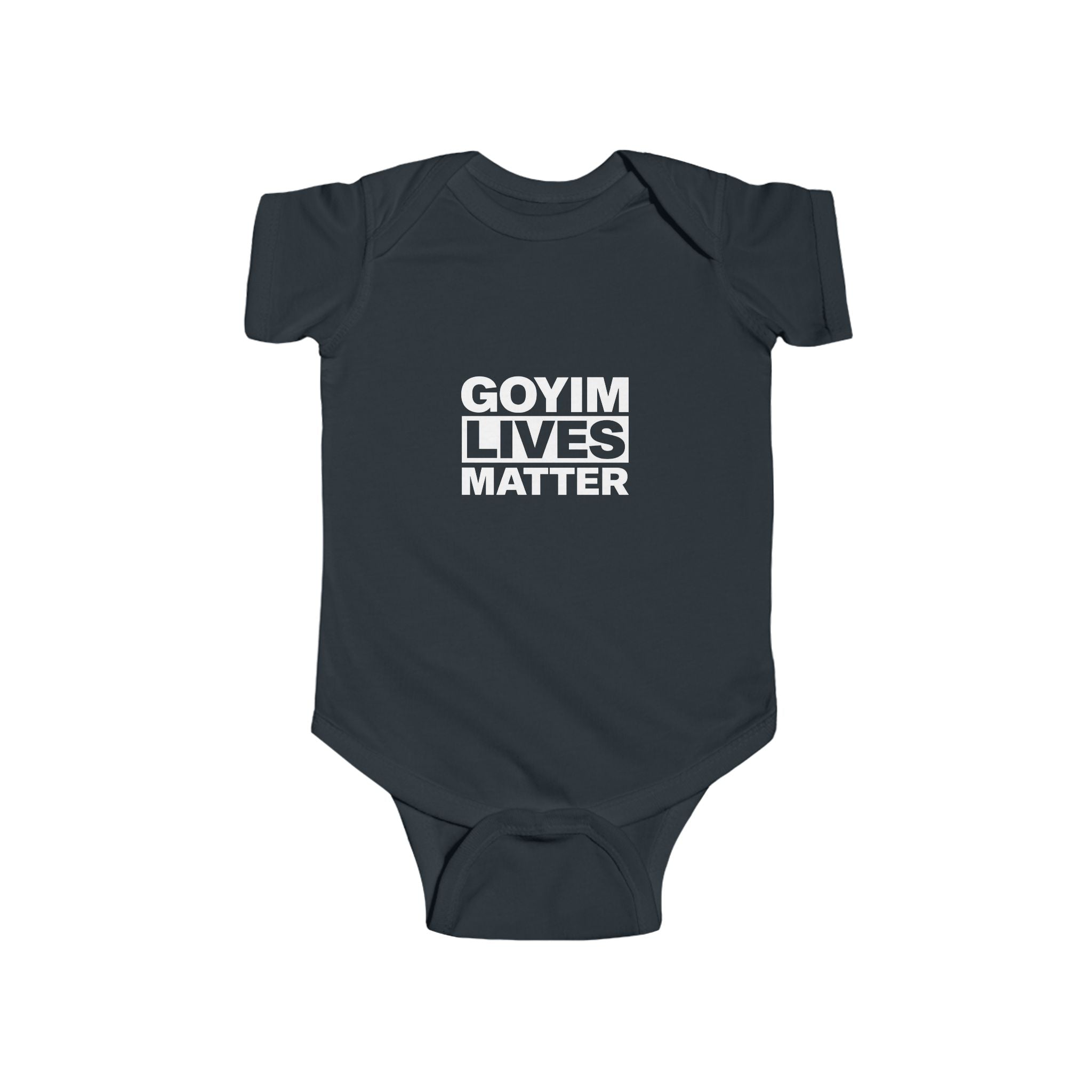 Infant Bodysuit — "Goyim Lives Matter" Protest Graphic