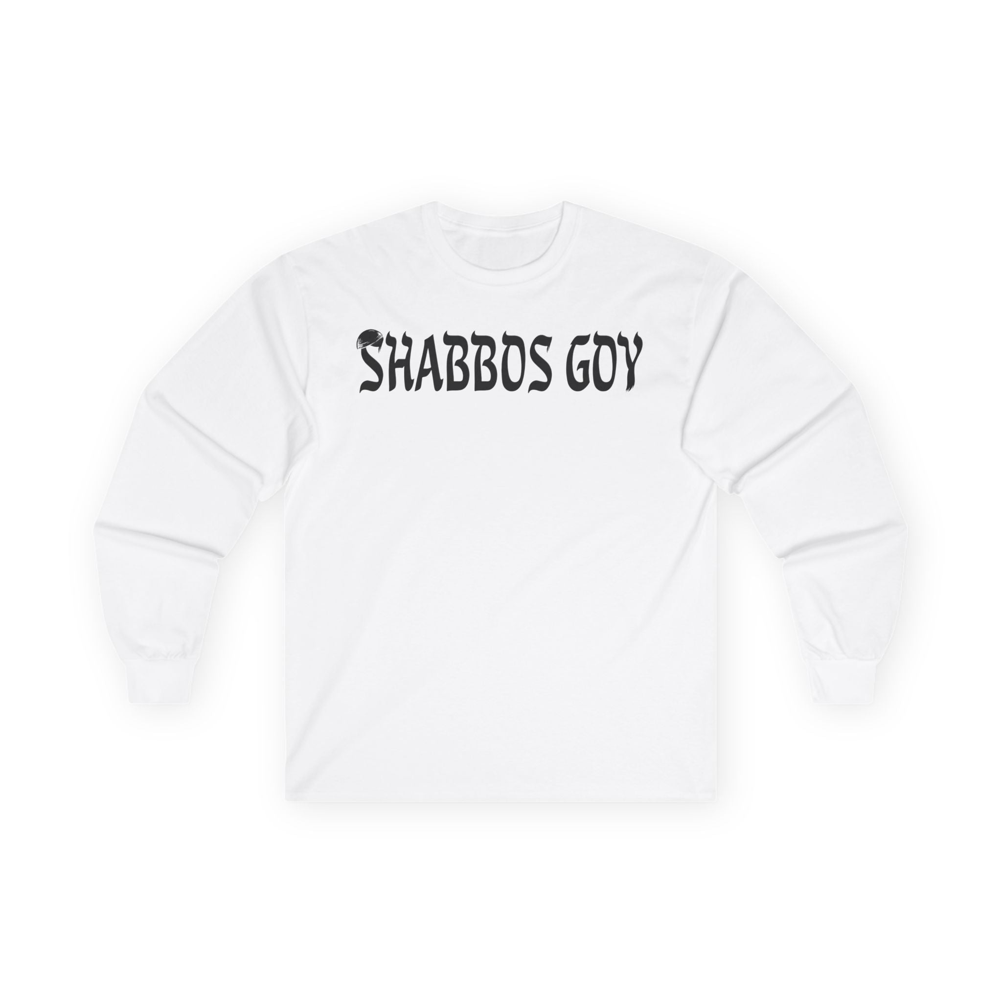 Long Sleeve Tee — "Shabbos Goy" Statement Shirt