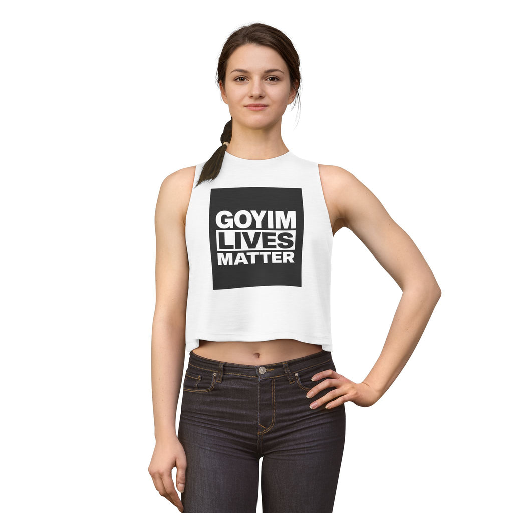 Crop Top — "GOYIM LIVES MATTER" Statement Tank