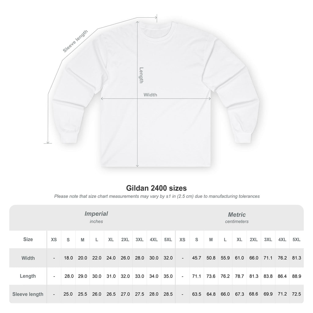 Long Sleeve Tee — "Shabbos Goy" Statement Shirt
