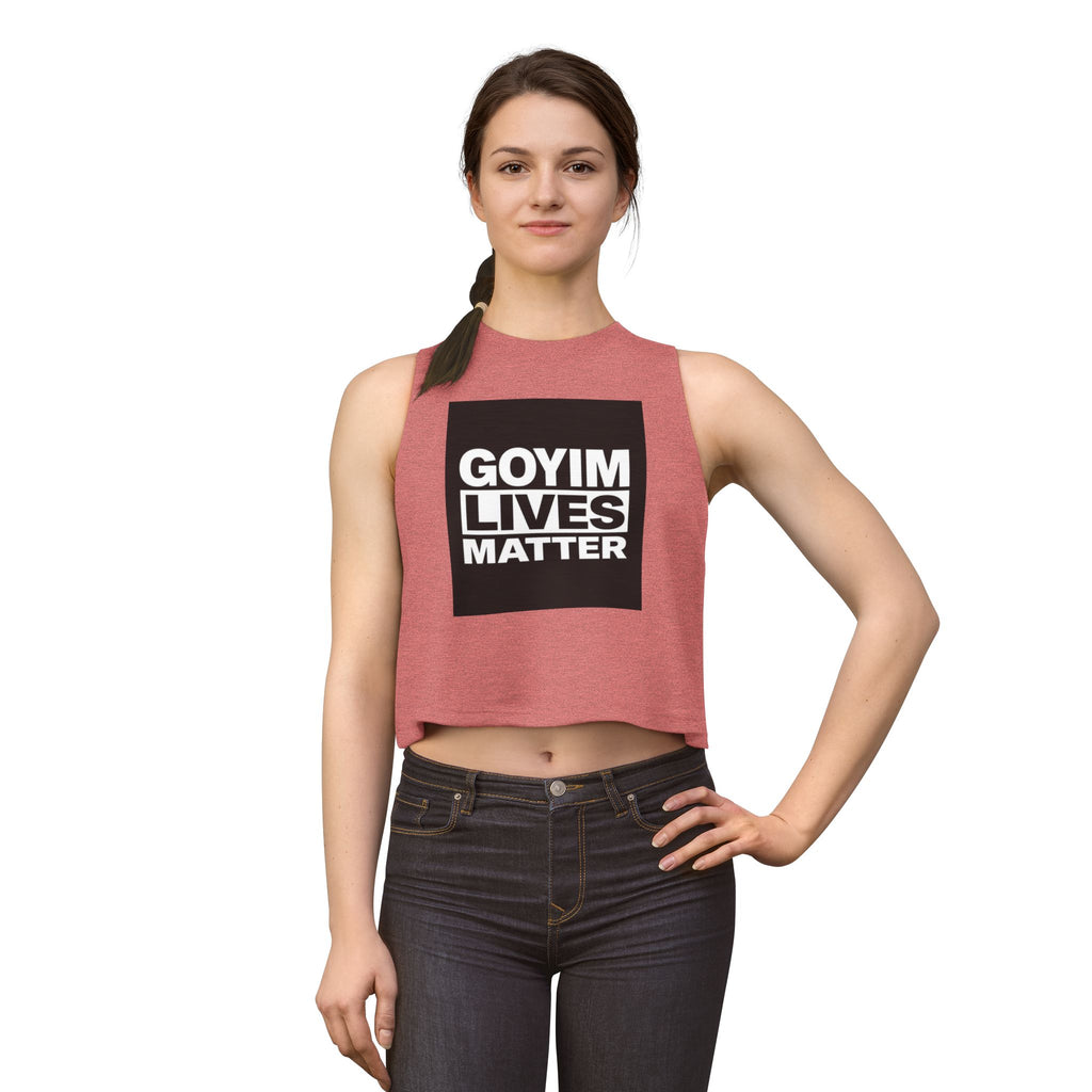 Crop Top — "GOYIM LIVES MATTER" Statement Tank