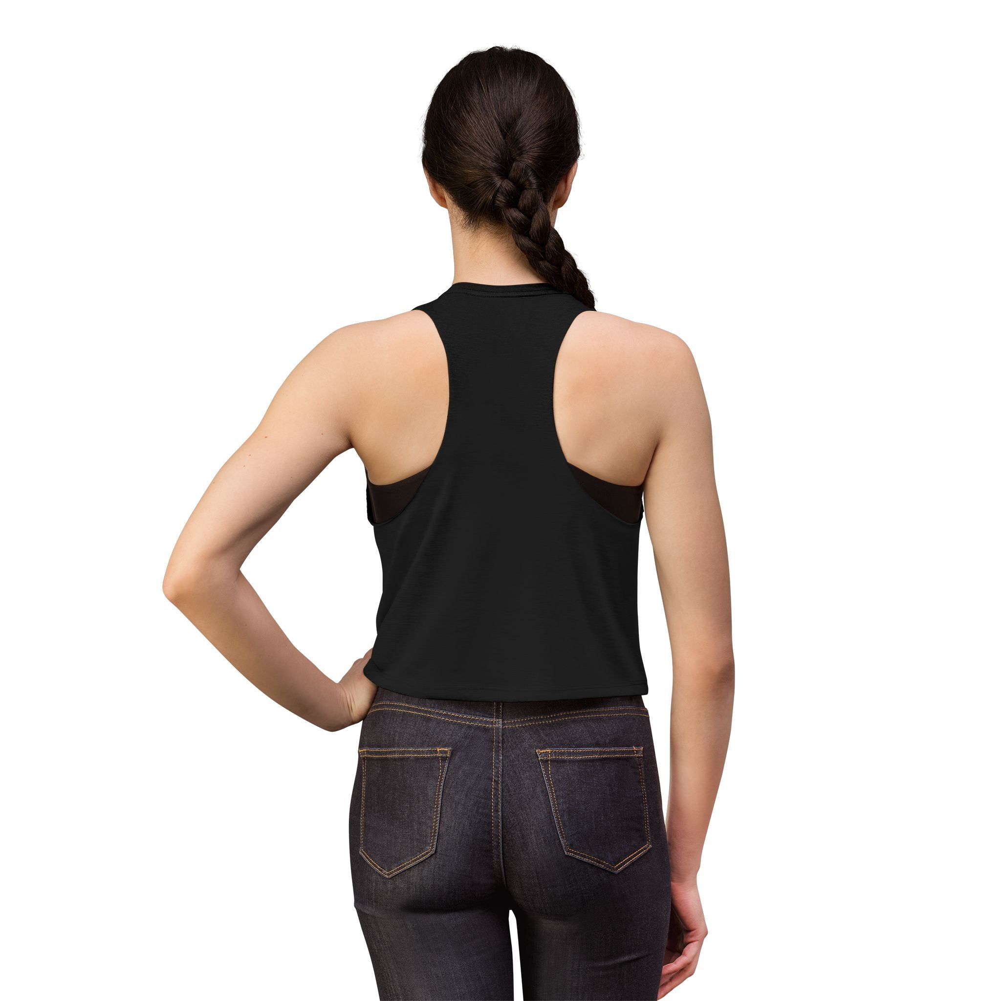 Shabbos Goy Crop Top — Jewish Sabbath Humor Tank