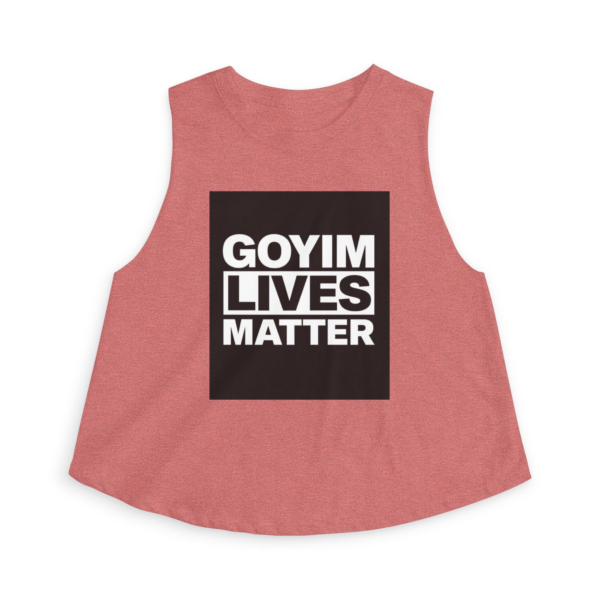Crop Top — "GOYIM LIVES MATTER" Statement Tank