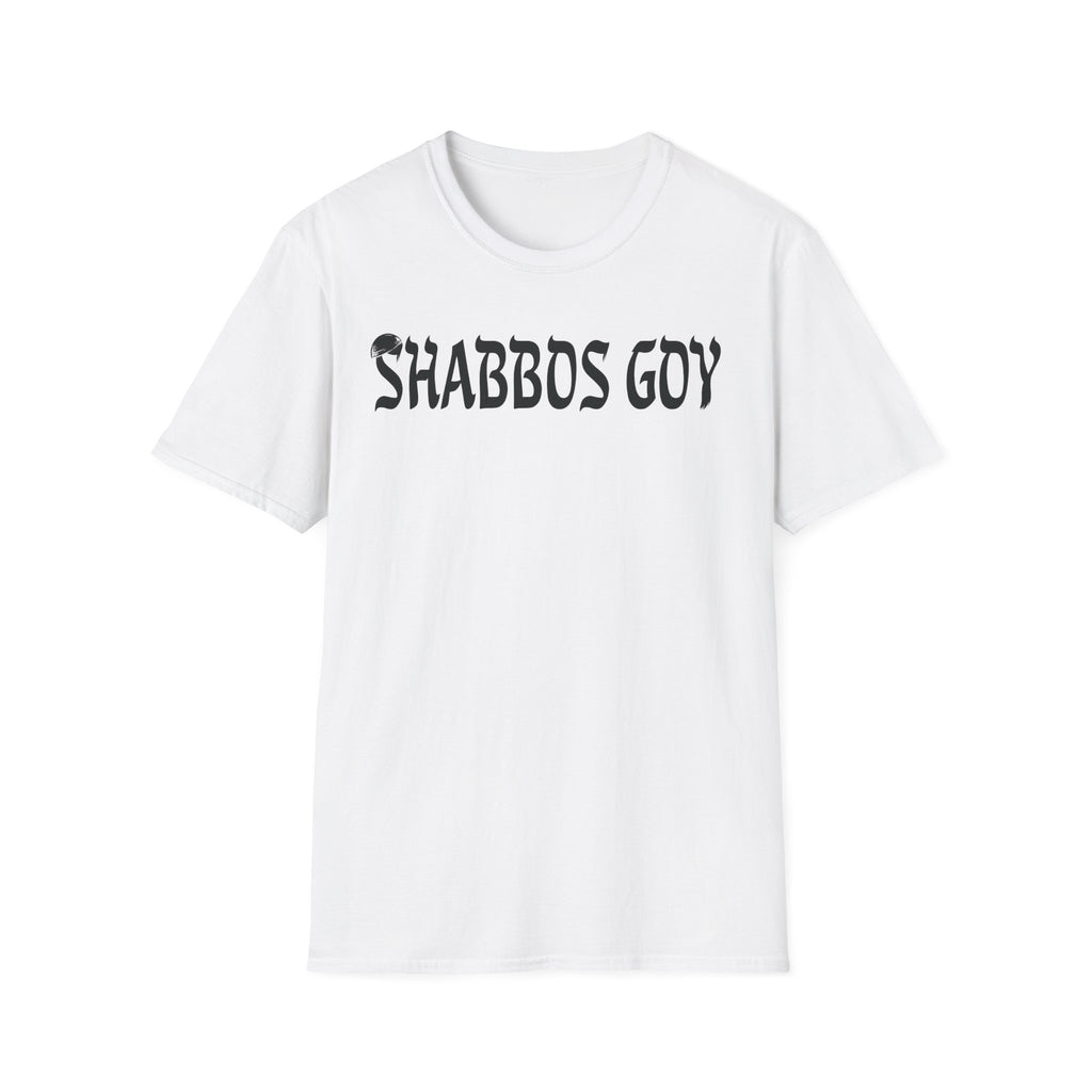 T-Shirt — "Shabbos Goy" Bold Graphic Tee