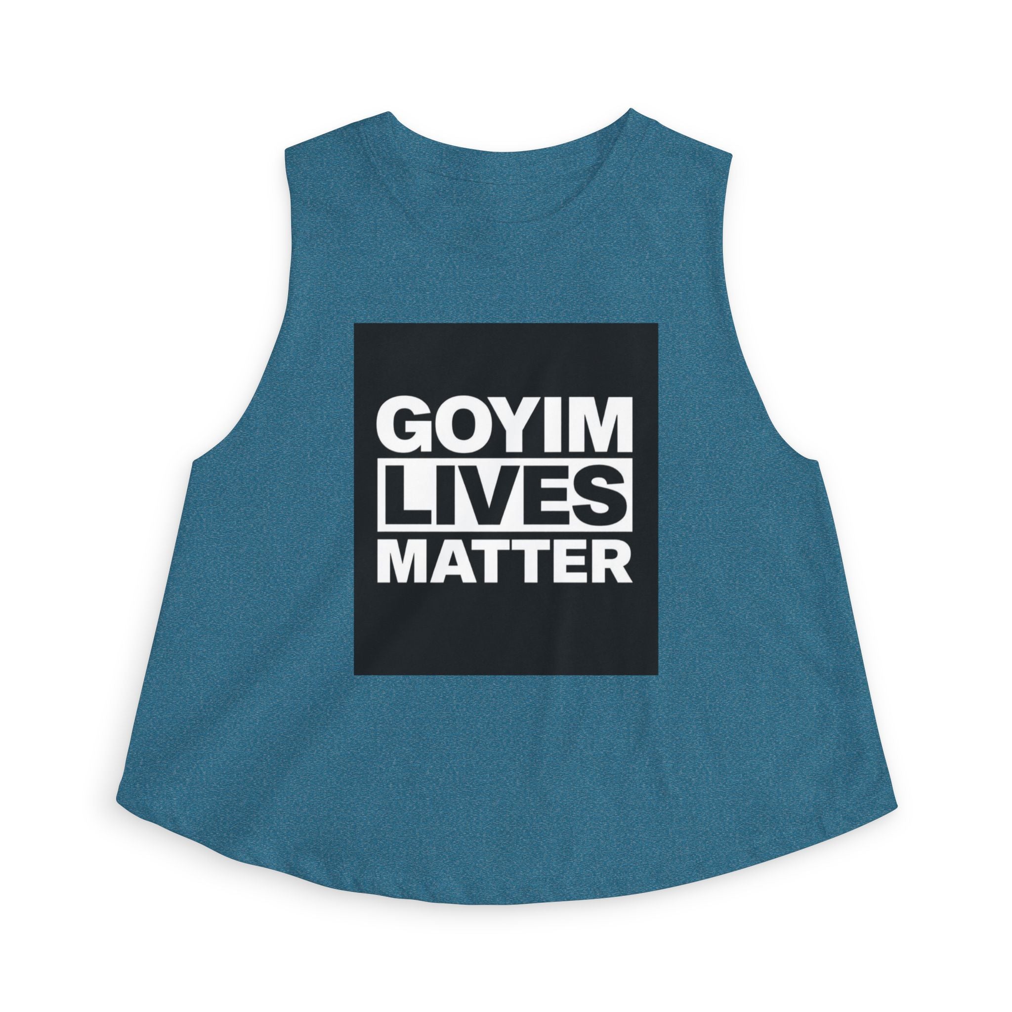 Crop Top — "GOYIM LIVES MATTER" Statement Tank